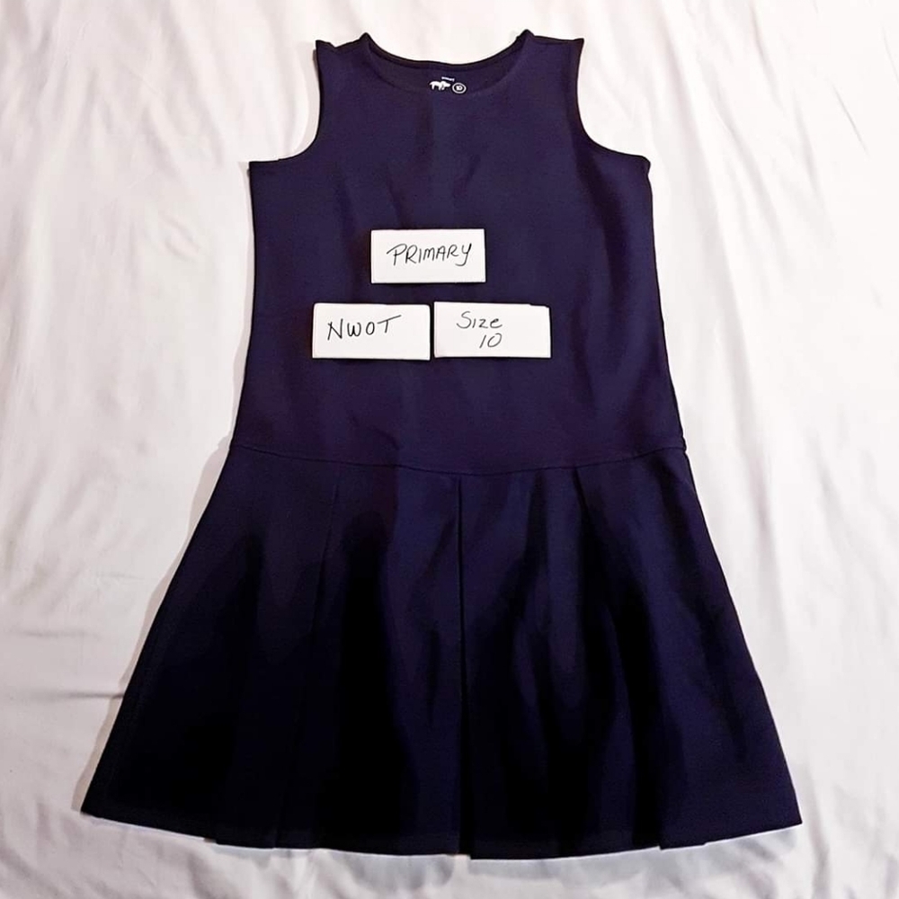 Primary girls size 10 navy blue jumper
